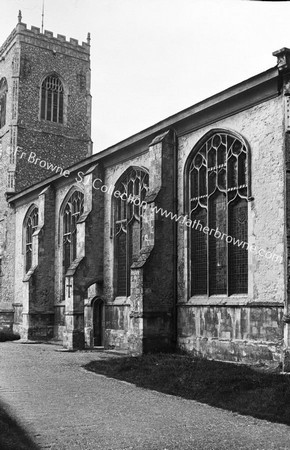 CHANCEL S.WALL WITH BUTTRESS ENTRANCE